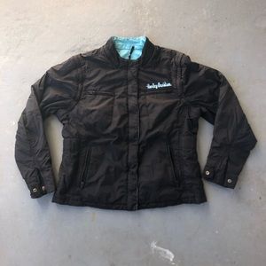 Vintage Harley Davidson Reversible Puffer Jacket